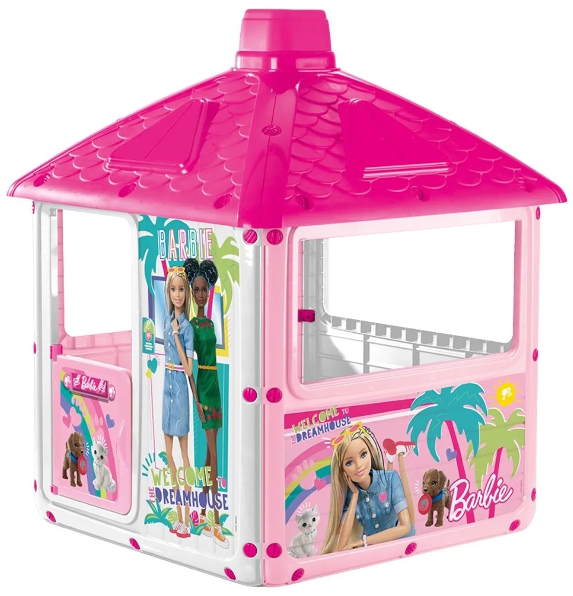 Dolu Barbie City Speelhuisje van Barbie in Roze – productfoto