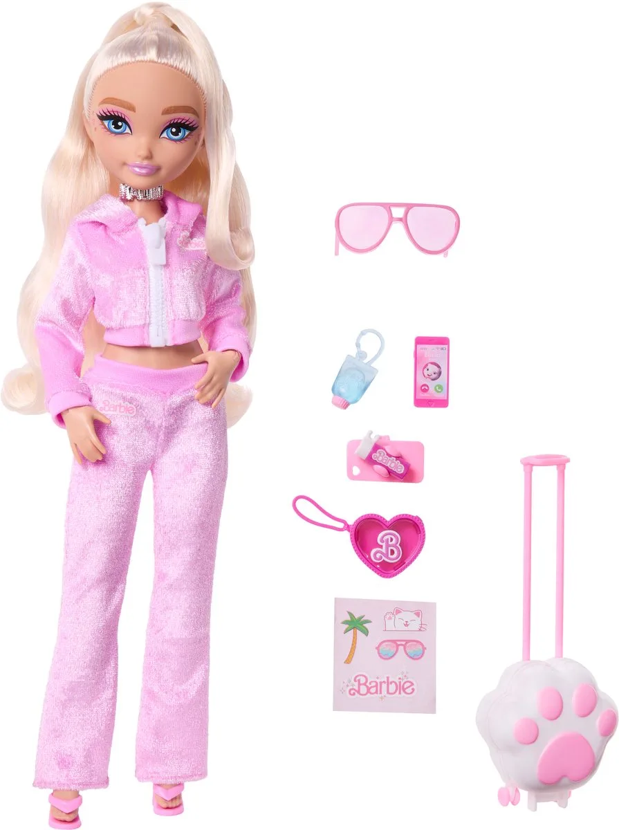 Dream Besties WEEKEND GETAWAY “MALIBU" Doll and Accessories de Barbie en Multicolore – photo du produit