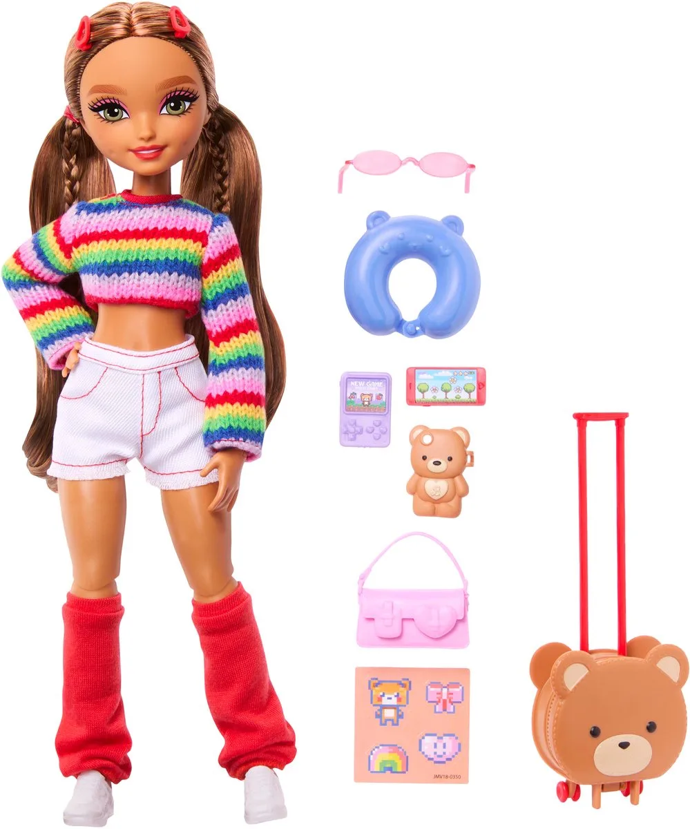 Dream Besties WEEKEND GETAWAY TERESA Doll and Accessories de Barbie en Multicolore – photo du produit