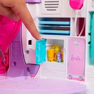Droomland Droomvliegtuig - Met werkende microfoonfunctie en geluid fra Barbie i Rose – produktbillede 5 af 6