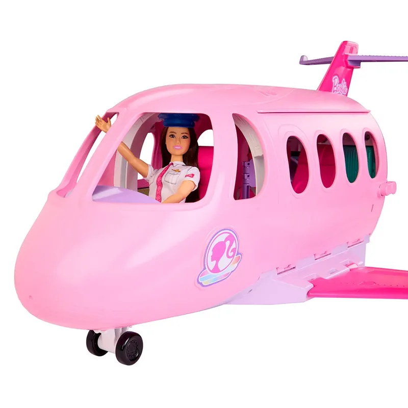 Droomland Droomvliegtuig - Met werkende microfoonfunctie en geluid fra Barbie i Rose – produktbillede 2 af 6