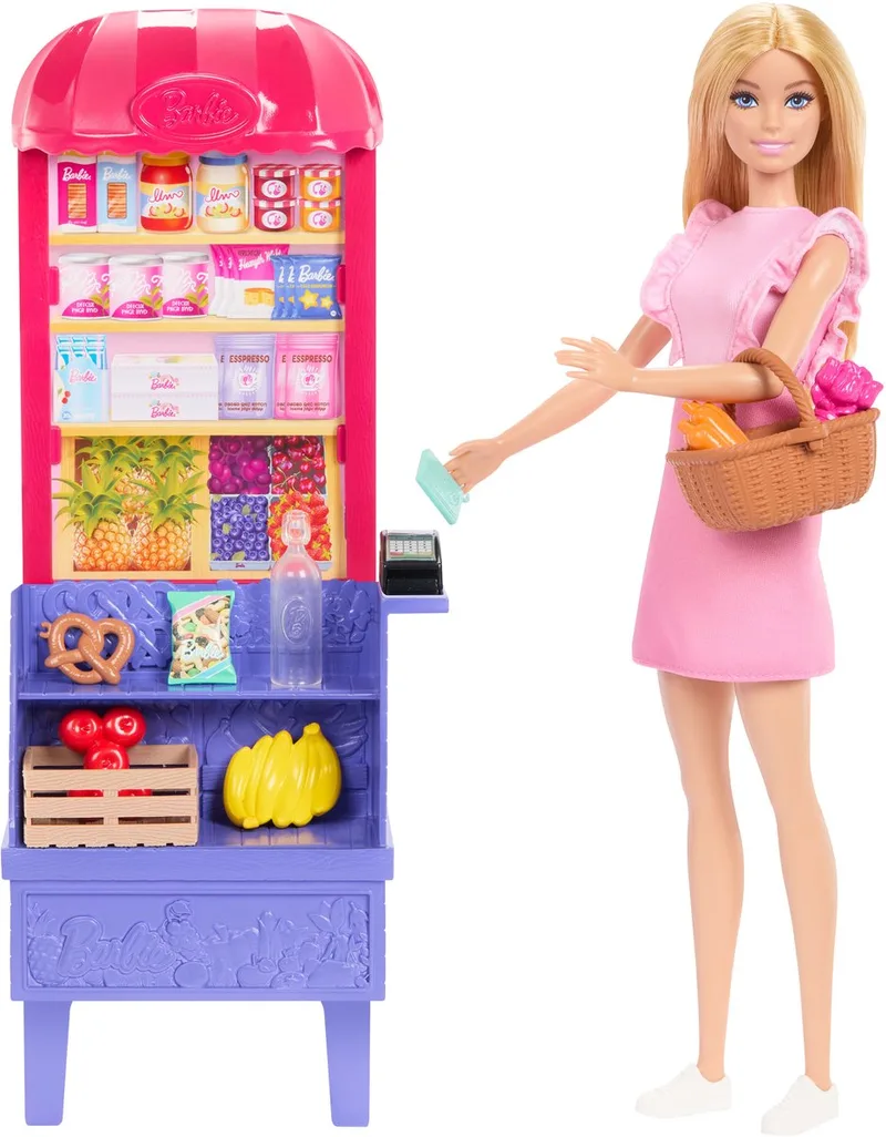 en Teresa Recept voor Vriendschap Malibu op de Markt Pop en Speelset by Barbie in Multicolour – product photo