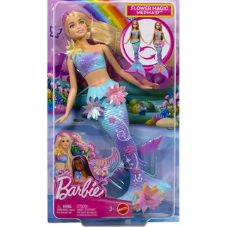 Flower Magic Zeemeerminpop – Magische Bloemen die Bloeien - Blauw by Barbie in Blond – product photo 5 of 5