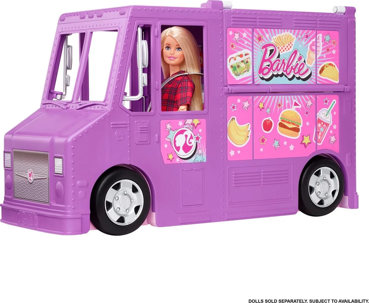 Fresh 'n Fun Foodtruck de Barbie en Multicolore – photo du produit
