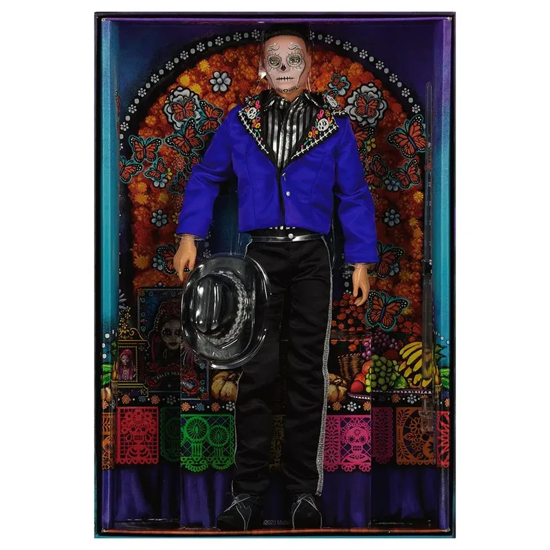 Gesigneerde Ken Day Of The Dead-pop de Barbie – photo du produit