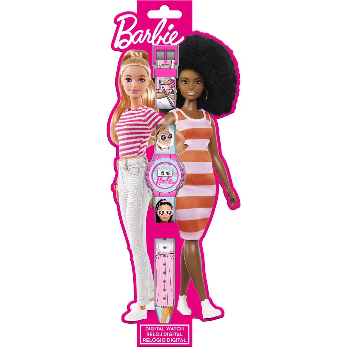Horloge digitaal van Barbie in Meerkleurig – productfoto