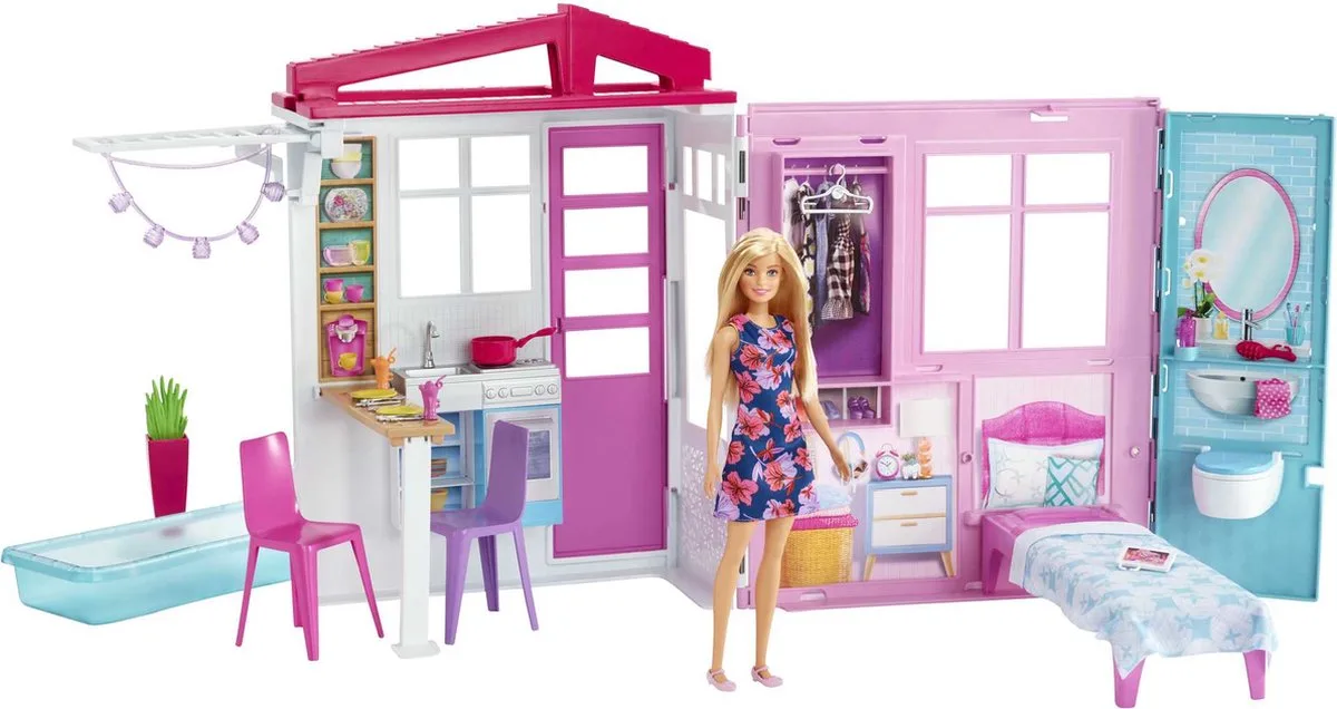 Huismeubels En Accessoires Pop Roze fra Barbie i Flerfarvet – produktbillede