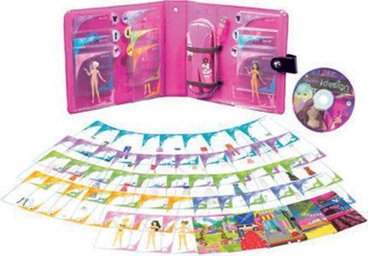 I Design Cd Rom van Barbie in Roze – productfoto