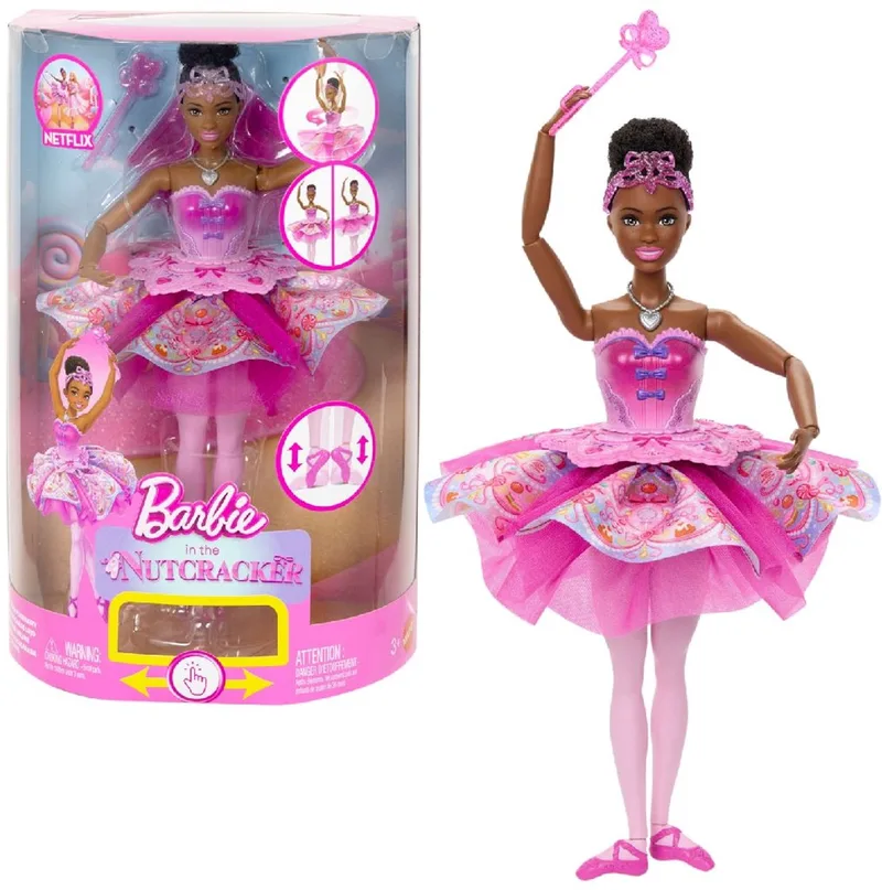 In De Notenkraker Suikerpruim Pop - Met tutu en ballerina-accessoires fra Barbie i Brooklyn – produktbillede