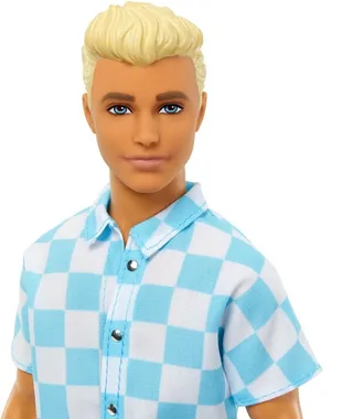 Anziehpuppe Blonde Ken-Puppe mit Badehose und Strand-Accessoires von Barbie in Malibu – Produktfoto 4 von 5