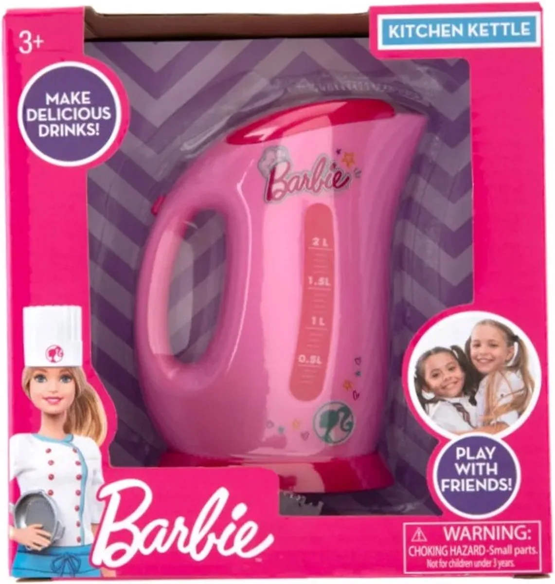 Keukenaccessoires Waterkoker van Barbie in Roze – productfoto