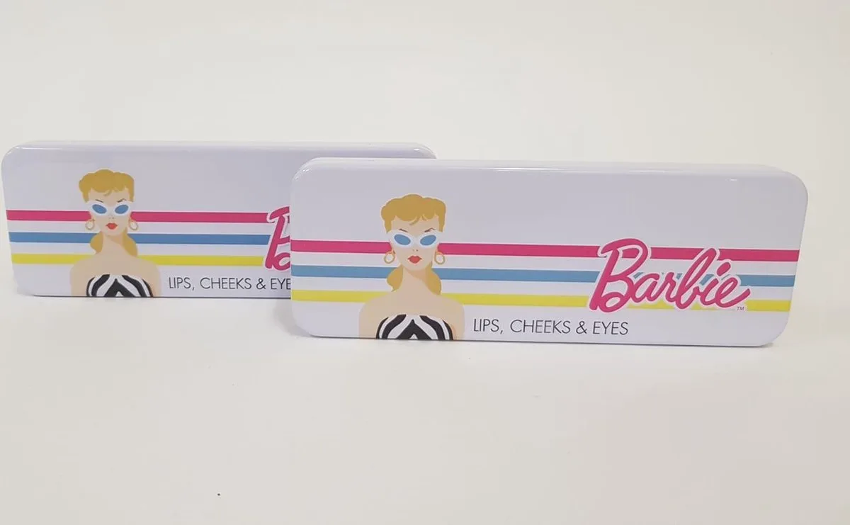 Kinder make-up setje de Barbie en Blanc – photo du produit