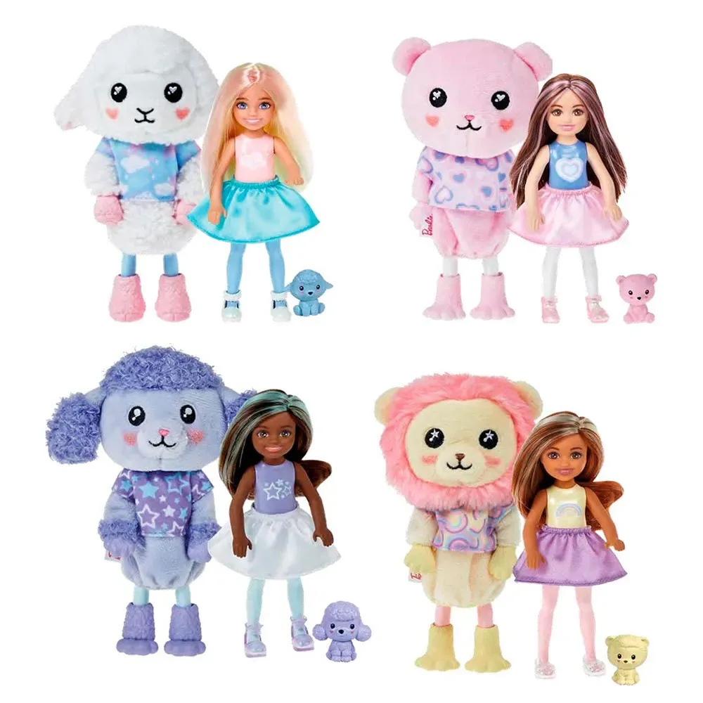 Hyggelige Chelsea Cutie Reveal T-shirts Assorteret fra Barbie – produktbillede