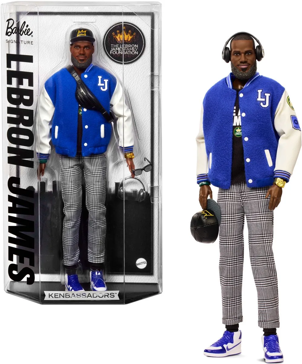 LeBron James Barbie Kenbassadors Doll van Barbie in Meerkleurig – productfoto