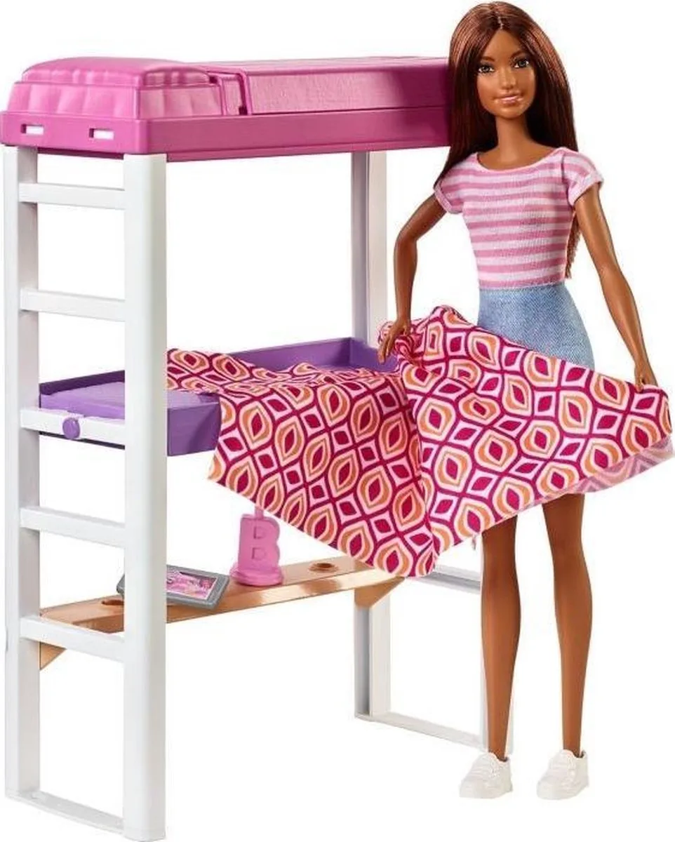 Loft Bed (FXG52) de Barbie en Multicolore – photo du produit