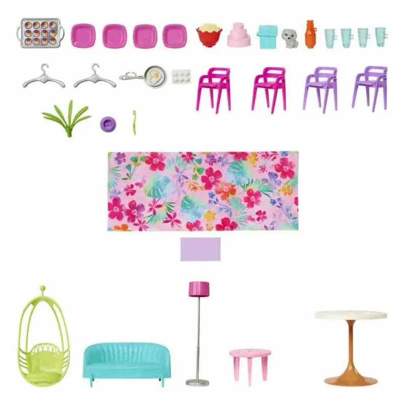 Malibu Huis von Barbie in Mehrfarbig – Produktfoto 4 von 6