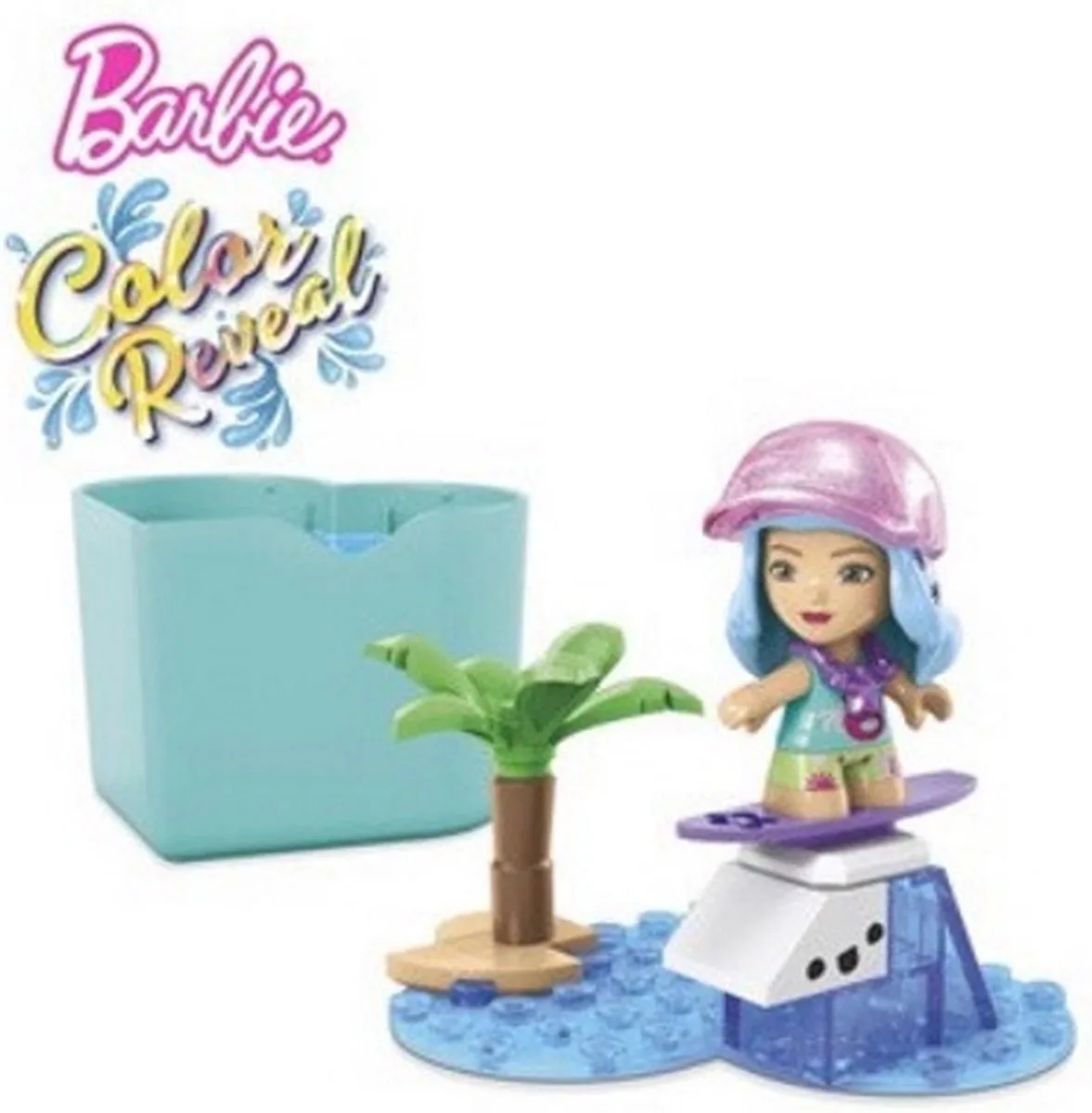 mega construx barbie - color reveal bouwset by Barbie – product photo