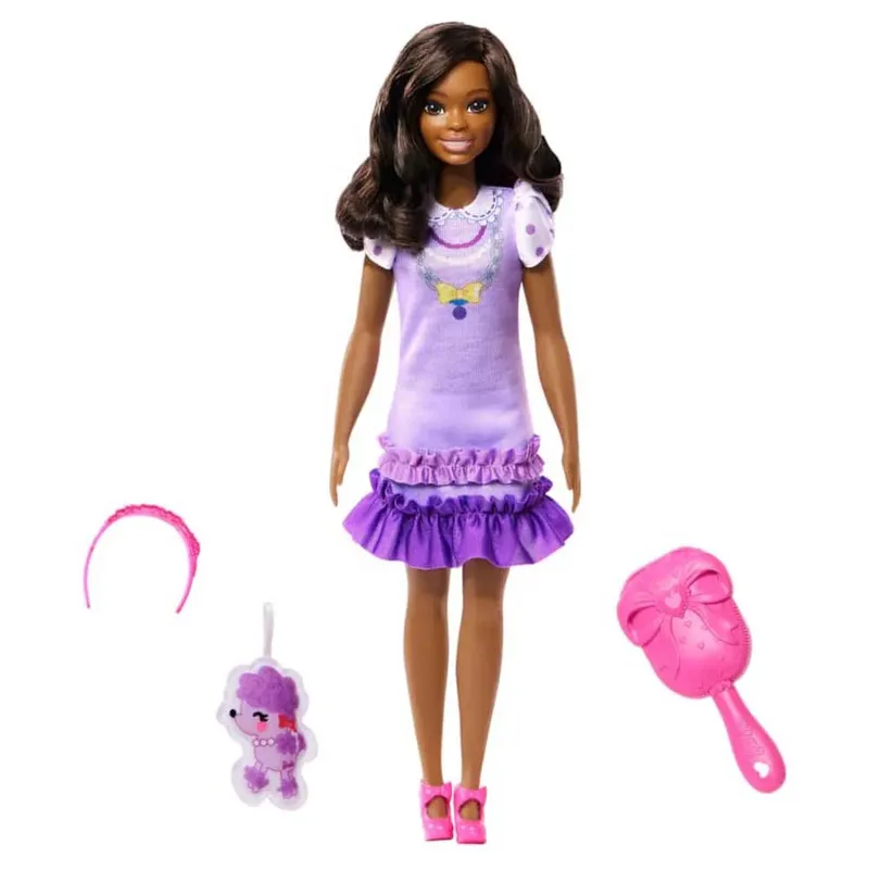 Mijn Eerste Brunette Met Caniche-pop fra Barbie – produktbillede