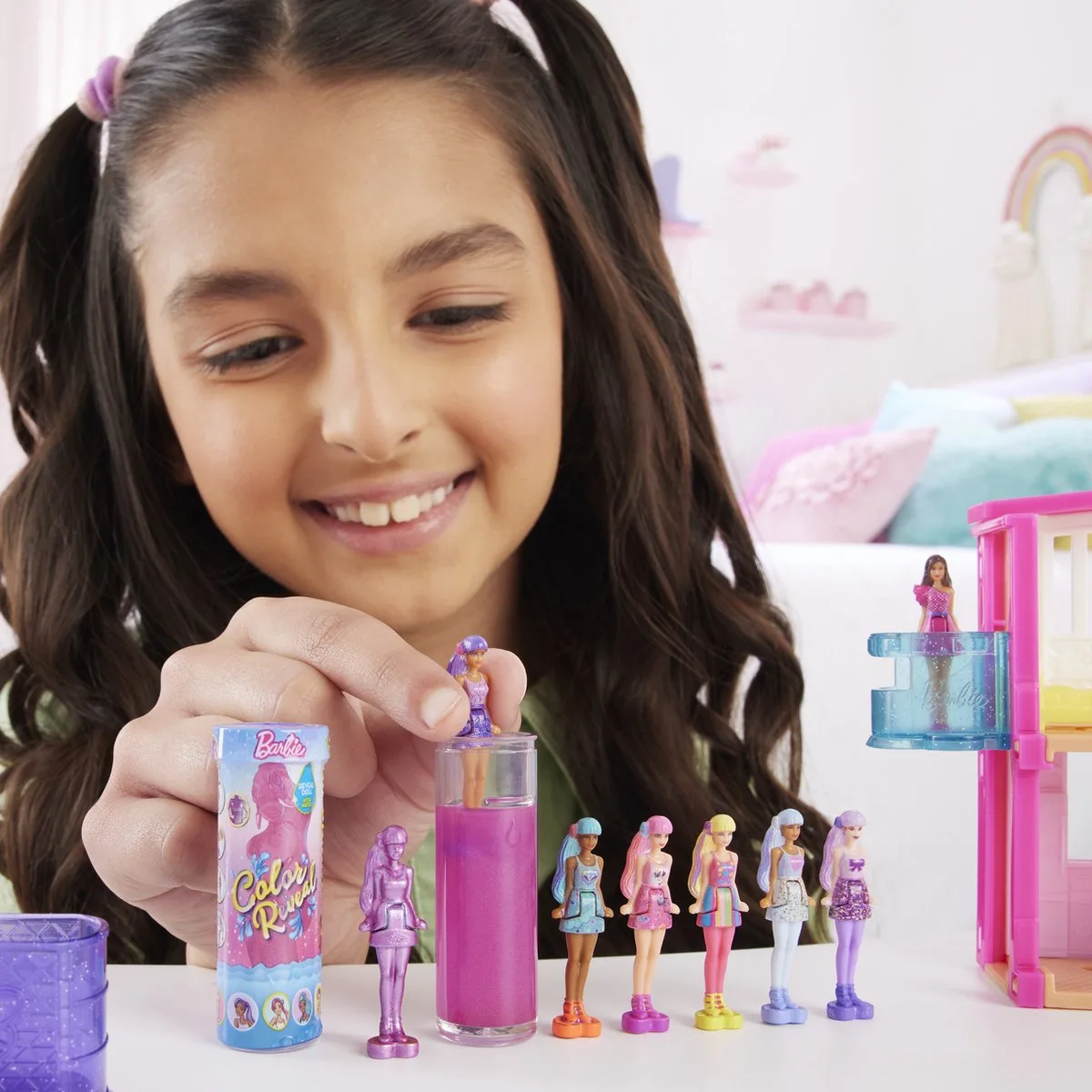 Mini BarbieLand Color Reveal Doll Assorted – 1 St från Barbie i Flerfärgad – produktbild