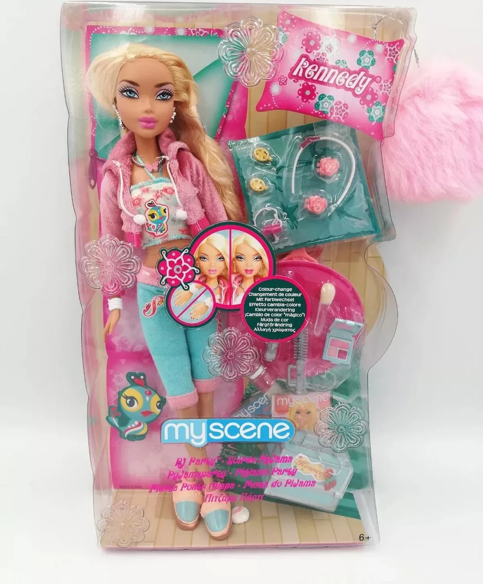 My Scene Pyjama Party Kennedy Doll - M2837 - Mattel 2007 von Barbie in Zie afb. – Produktfoto
