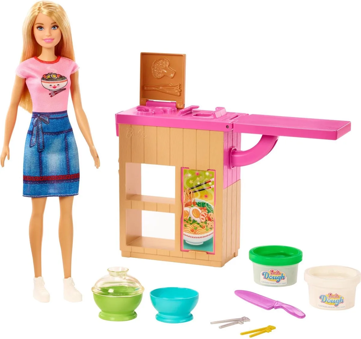 Noodlebar speelset van Barbie in Meerkleurig – productfoto