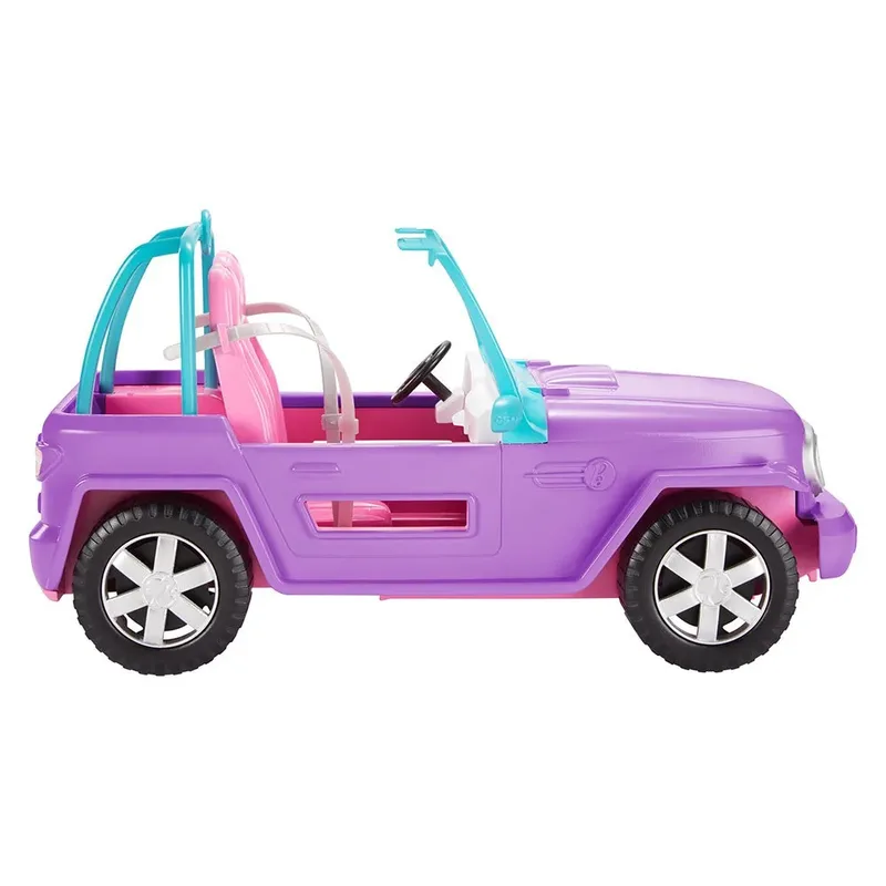 Poupée Avec Véhicule Tout-terrain à Roues Roulantes de Barbie – photo du produit
