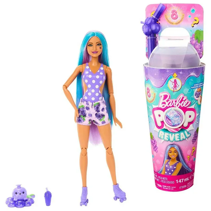 Pop! Reveal Serie Fruit Druivenpop van Barbie – productfoto
