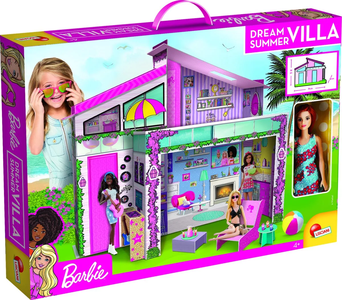 Poppenhuis Barbie Summer Villa 76932 de Barbie en Multicolore – photo du produit