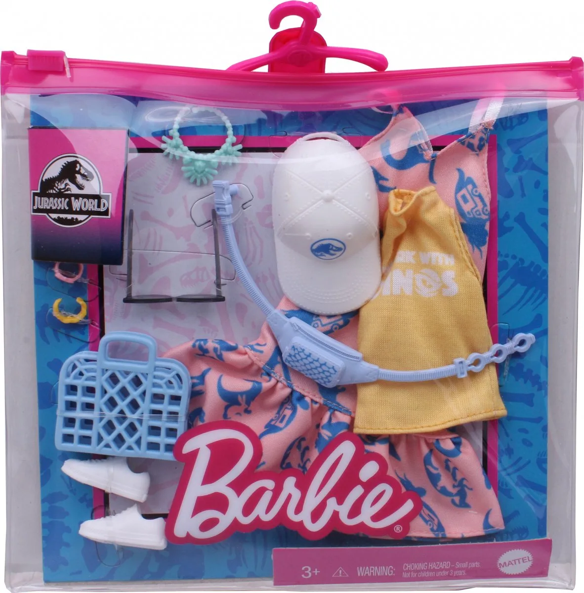 Poppenkledingset Fashion Storytelling 11-delig by Barbie in Yellow – product photo
