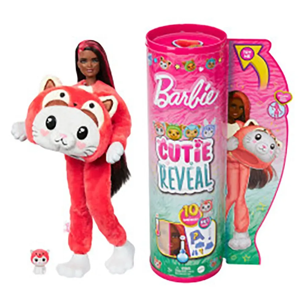 Poupée Déguisée En Panda Et Chaton De La Série Cutie Reveal de Barbie – photo du produit