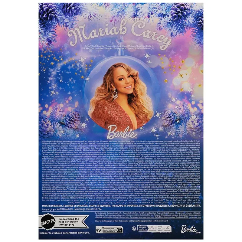 Signature Christmas Mariah Carey Pop de Barbie – photo du produit 2 sur 2