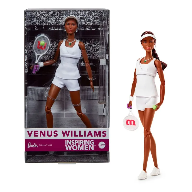 Signature Inspirerende Vrouwen - modepop by Barbie in Venus Williams – product photo 2 of 5
