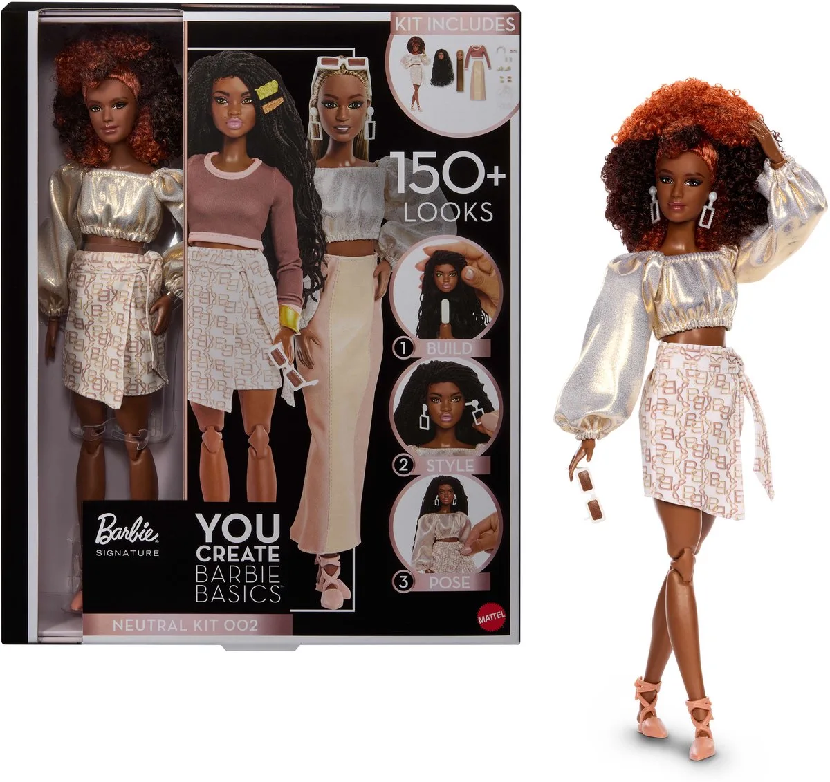 Signature Create Black Dukke Barbie Dukker JJX36 fra Barbie i Flerfarvet – produktbillede