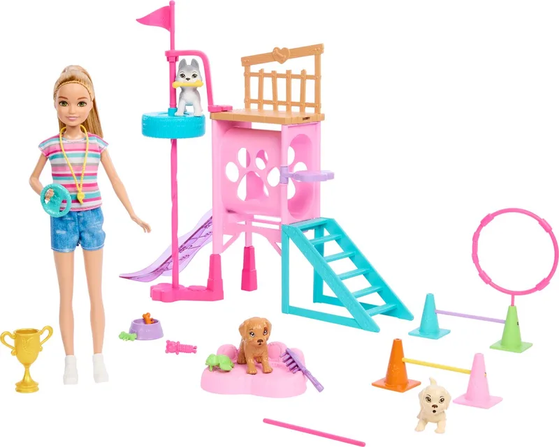 Stacie Till Räddningen Valpträningspark Docka von Barbie in Mehrfarbig – Produktfoto
