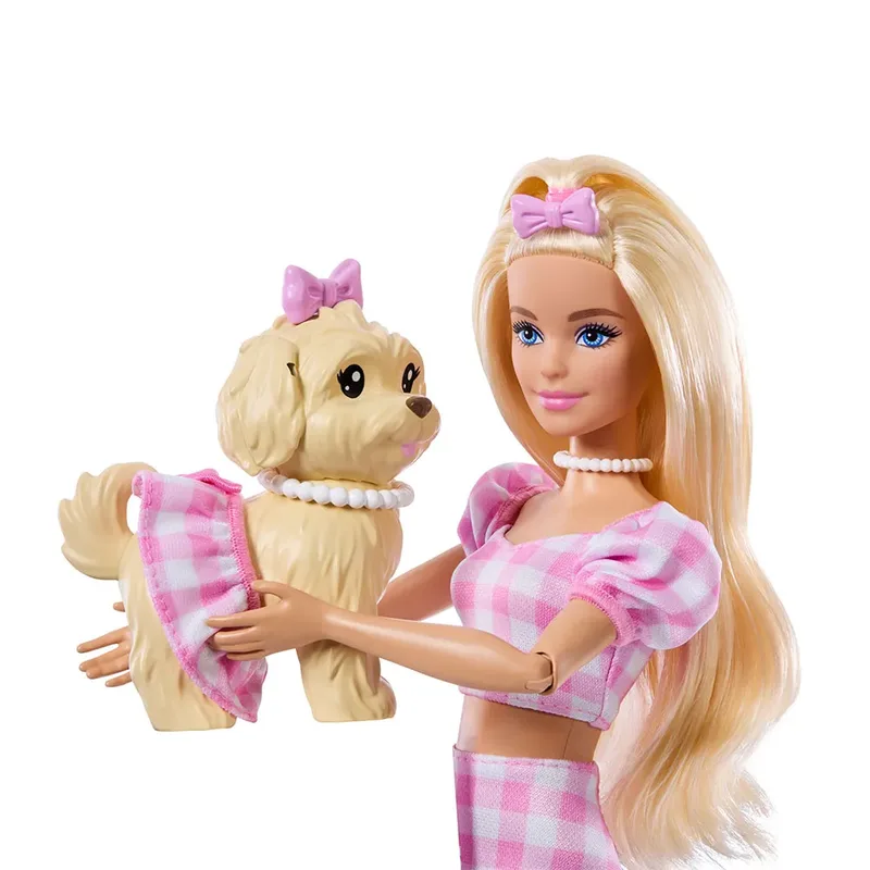 Twinning Looks Blond Met Hondenpop van Barbie – productfoto 4 van 6