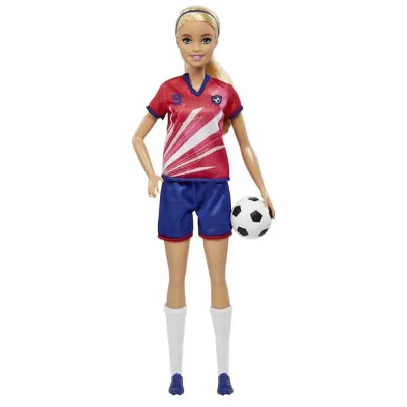 Voetbalberoepen Rode T-shirt Pop de Barbie – photo du produit