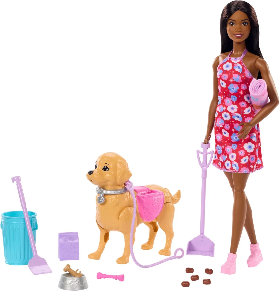 Walk & Potty Pup de Barbie en Multicolore – photo du produit