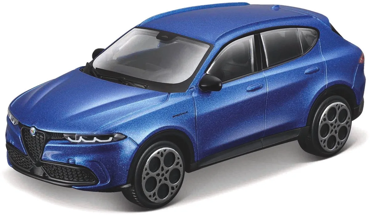 Alfa Romeo Tonale - Modelauto - Schaal 1:43 van Bburago in Blauw – productfoto