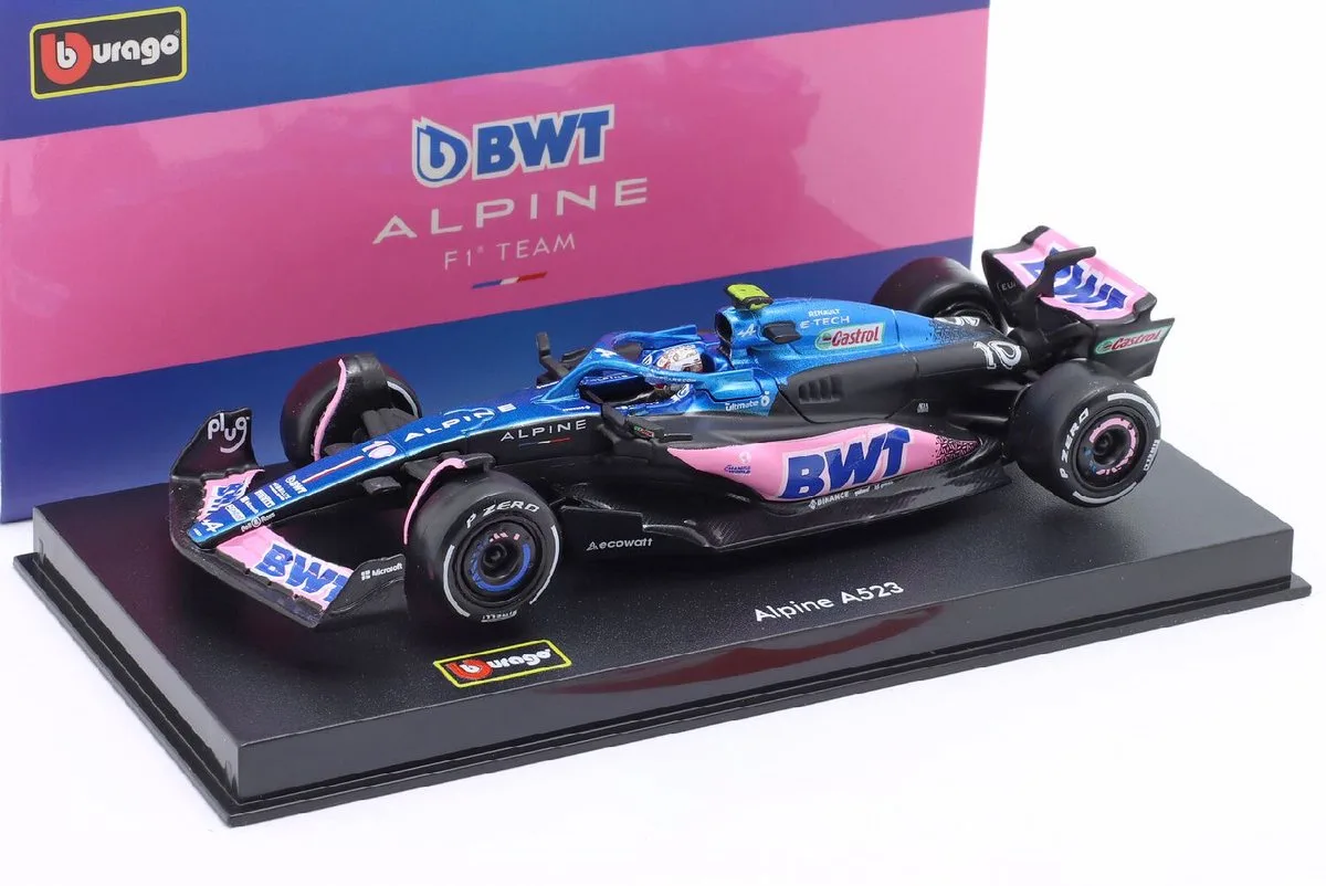 Alpine A523 #10 Pierre Gasly 2023 de Bburago en Bleu – photo du produit
