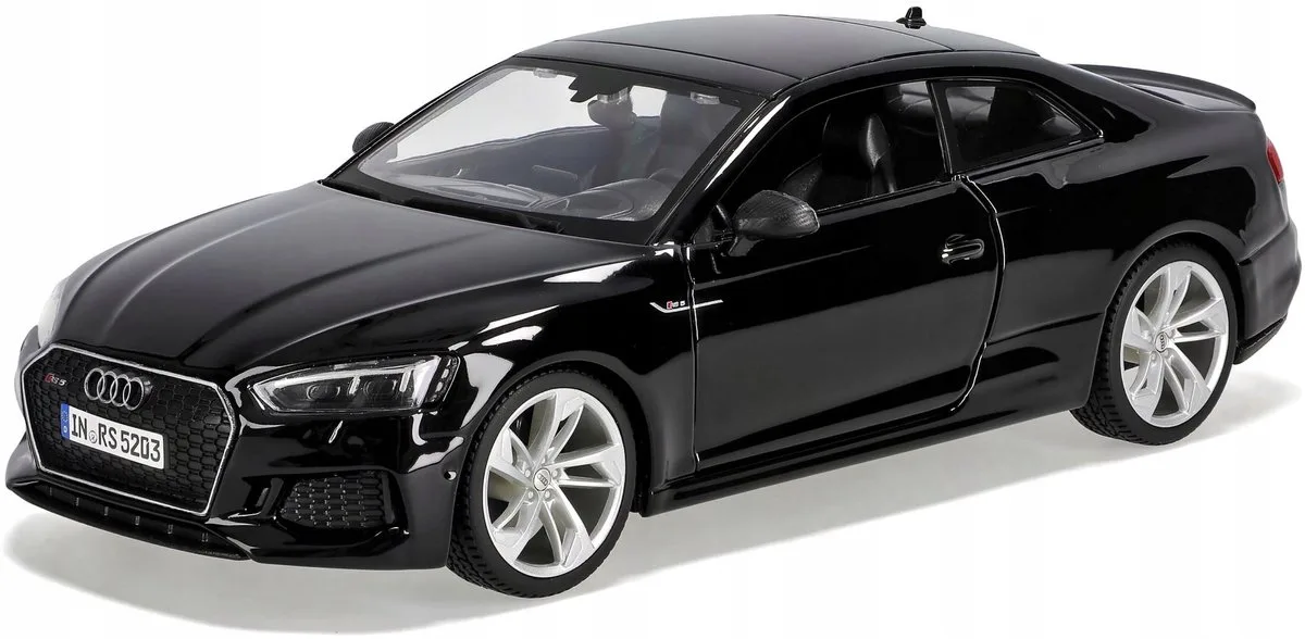 Audi Rs 5 - Modelauto - Schaal 1:24 van Bburago in Zwart – productfoto