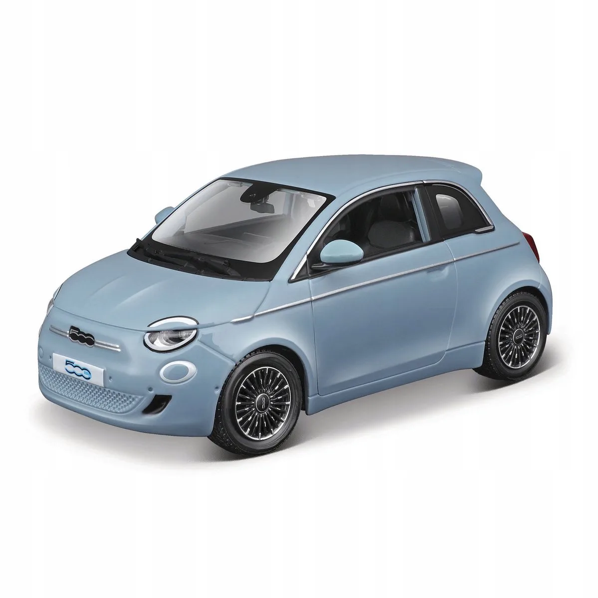 Bburago 1:24 Plus - Fiat 500e (2023) - Blauw - UNI de Bburago en Multicolore – photo du produit