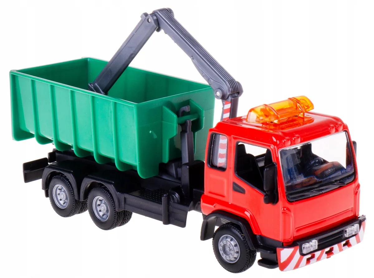 Bburago 1:43 Servicevoertuig, haakarm en kraanwagen - UNI von Bburago in Mehrfarbig – Produktfoto