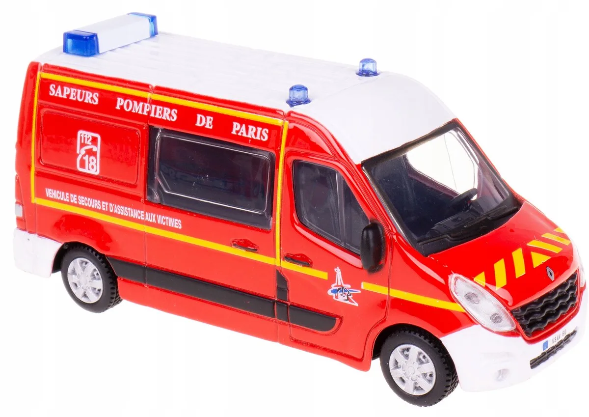 Bburago 1:50 Noodsituatie - Renault Master - UNI von Bburago in Mehrfarbig – Produktfoto