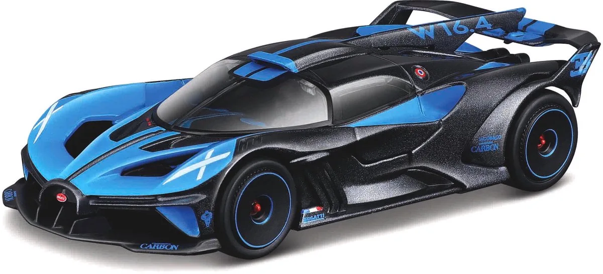 Bugatti Bolide - Modelauto - Schaal 1:43 van Bburago in Blauw, Zwart – productfoto