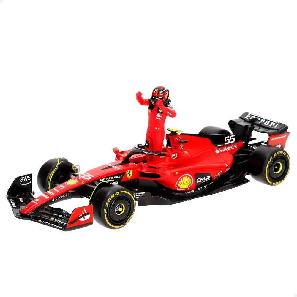 Carlos Sainz Ferrari Formule 1 Auto von Bburago – Produktfoto