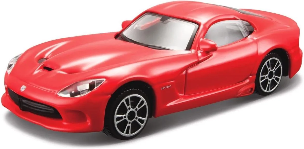 DODGE VIPER GTS SRT 2013 schaalmodel 1:43 de Bburago en Rouge – photo du produit