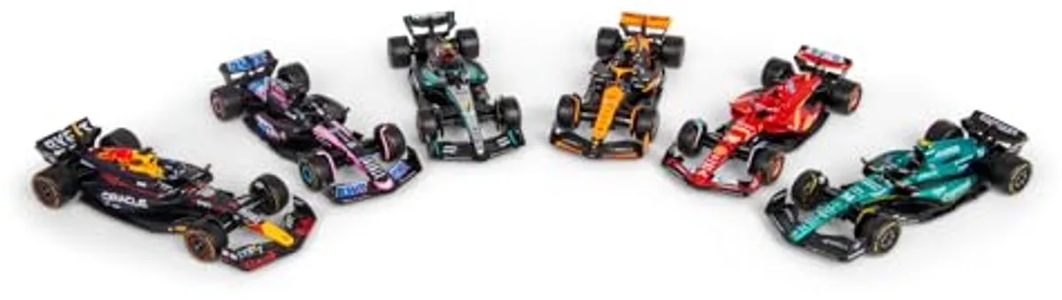 F1 raceauto 2024 schaalmodel 1:43 speelgoedauto. de Bburago en Multicolore – photo du produit