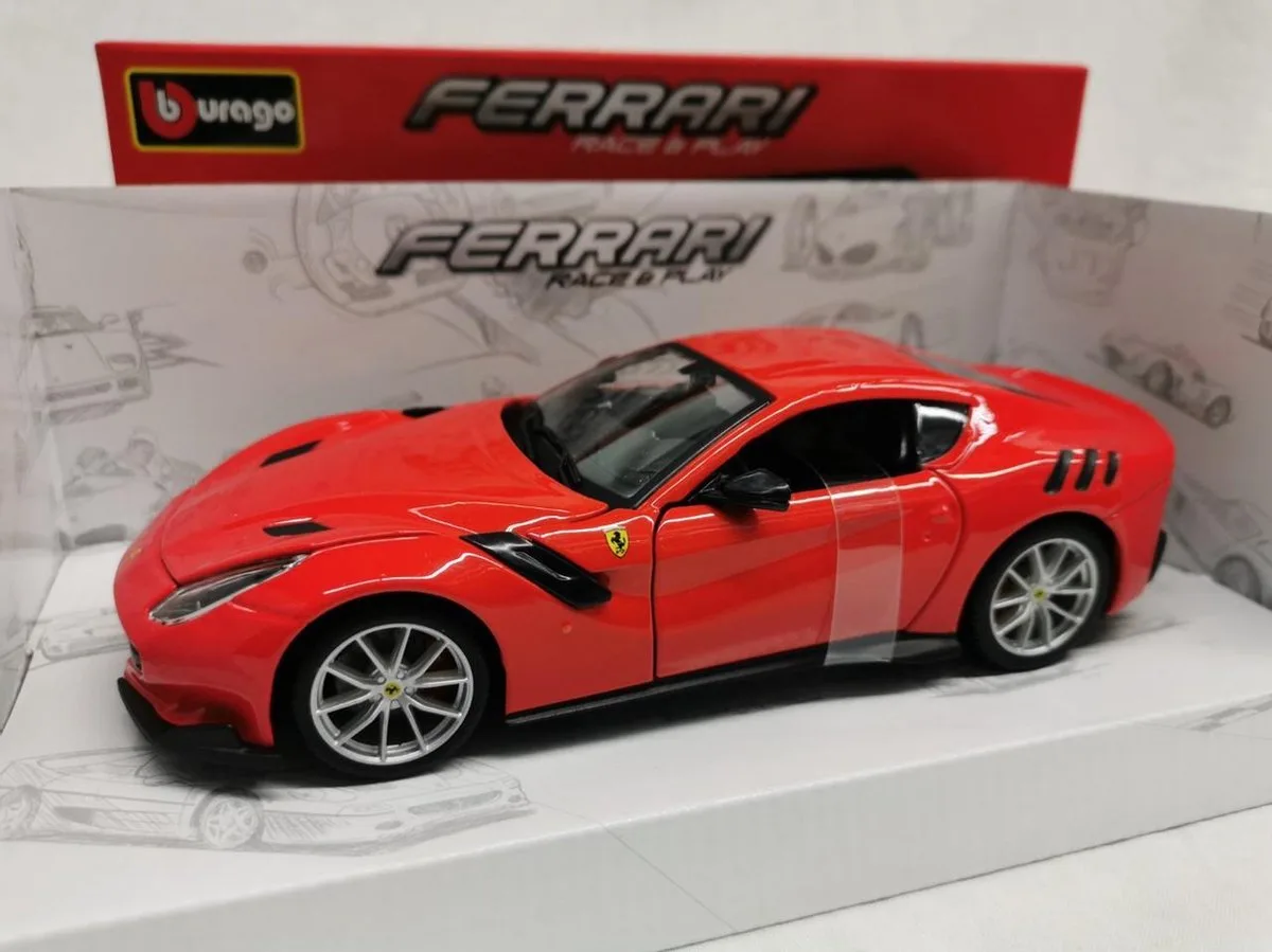 F12 TDF 2016 1:24 modelauto schaalmodel de Bburago en Rouge – photo du produit