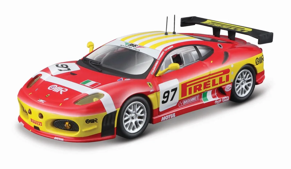 F430 GTC 2008 1:43 Model Auto - Racing 36303 van Bburago – productfoto
