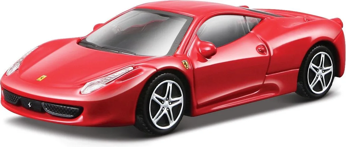 Ferrari 458 - Modelauto - Schaal 1:43 von Bburago in Rot – Produktfoto